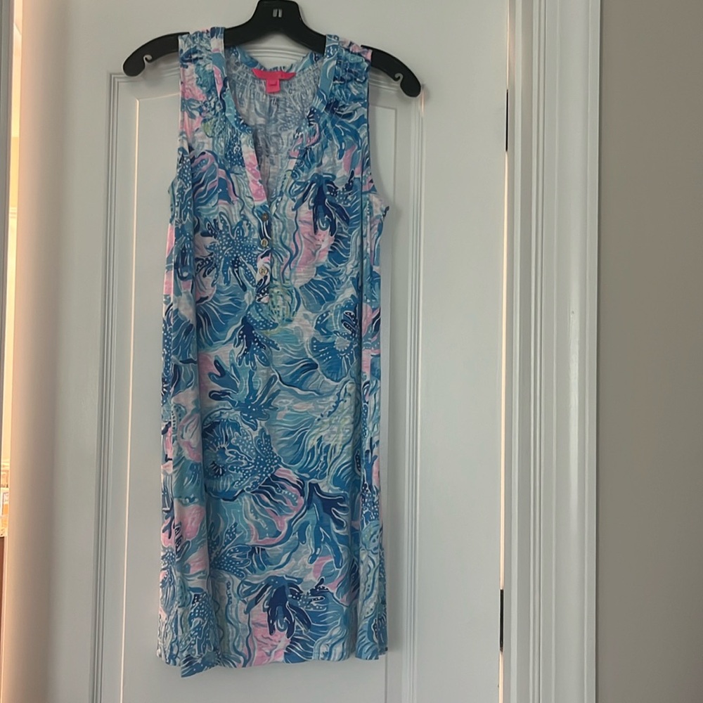 Lilly Pulitzer t shirt dress.